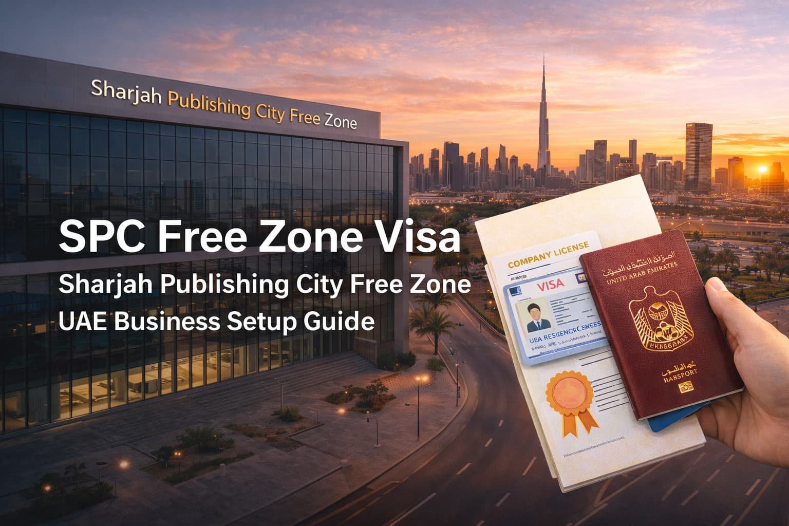 SPC Free Zone visa Sharjah Publishing City Free Zone UAE business setup